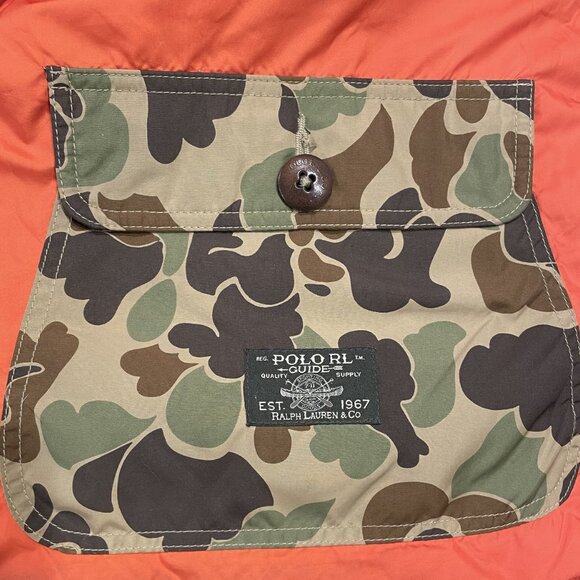 Polo Ralph Lauren Camouflage Hudson Guide Coat Jacket - Size Large - Picture 5 of 6